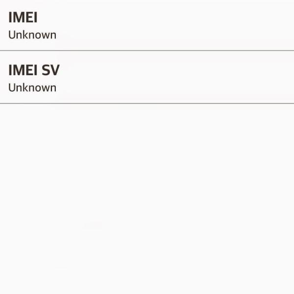 IMEI lg
