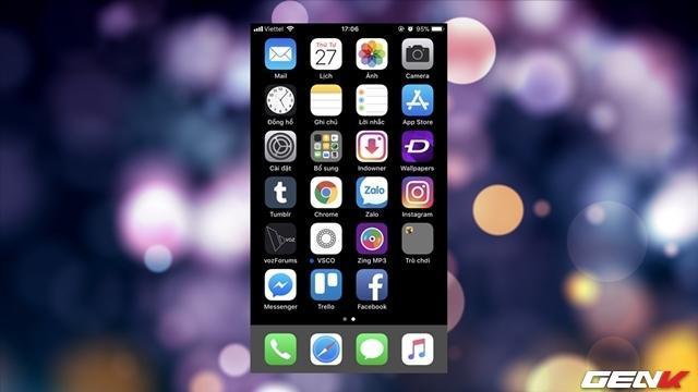 Giao diện phát xuất hiện, hãy nhấn phím Home để quay lại Màn hình chính. Lúc này âm thanh từ video Youtube vẫn được phát một cách bình thường. Giờ bạn có thể tắt ngay màn hình mà không cần phải lo lắng về việc âm thanh từ video Youtube đang phát bị ngắt đoạn.