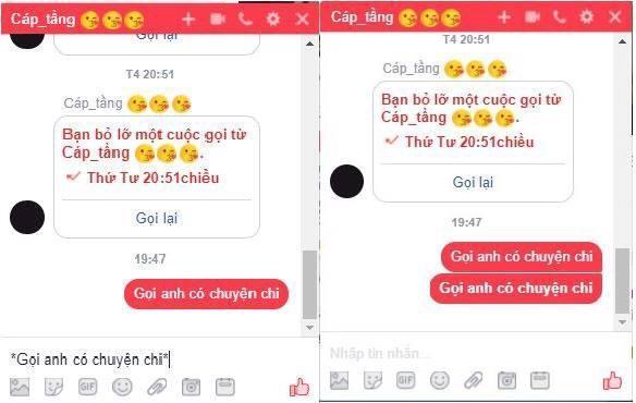 Cách viết chữ in đậm, in nghiêng, gạch ngang trên Messenger Cách viết chữ in đậm, in nghiêng, gạch ngang trên Messenger