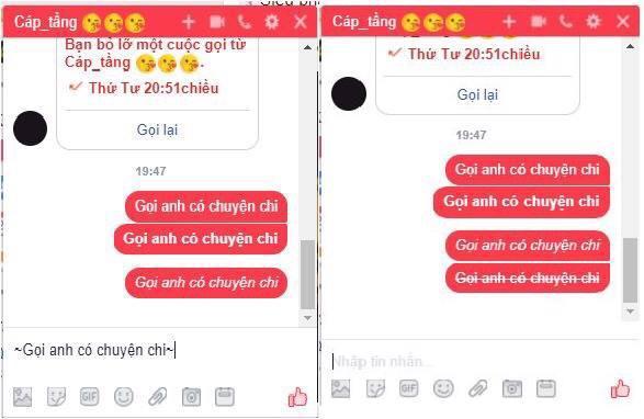 Cách viết chữ in đậm, in nghiêng, gạch ngang trên Messenger Cách viết chữ in đậm, in nghiêng, gạch ngang trên Messenger