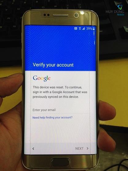 Xóa Tài Khoản Google Account Samsung Galaxy S6 Edge