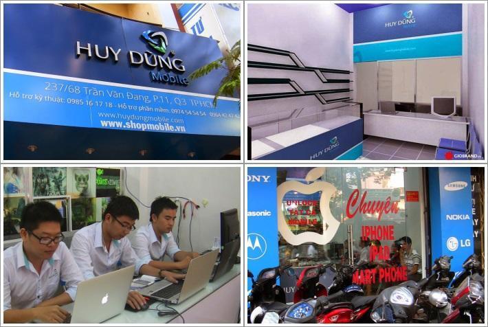 Huy Dung Mobile - Service center for repair of Apple iPhone/iPad in Ho Chi Minh City, Vietnam