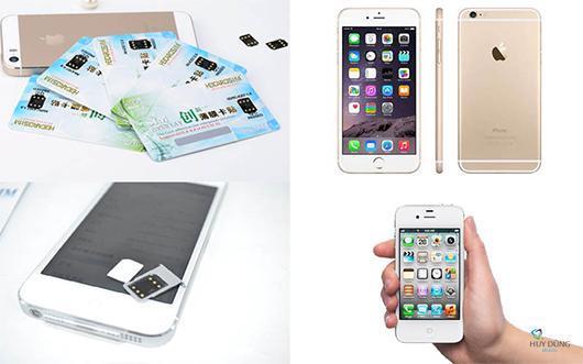 Bán Sim ghép unlock iPhone 6s, 6s Plus unLock nhà mạng AT&T, Tmobile, Au, Docomo, Softbank