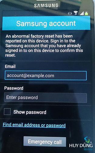 Mở khóa, Xóa tài khoản Samsung Account lấy liền giá rẻ tại HCM