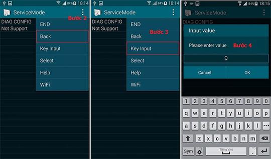 Hướng dẫn cách unlock sim cho Samsung Galaxy s5 Au - Scl23
