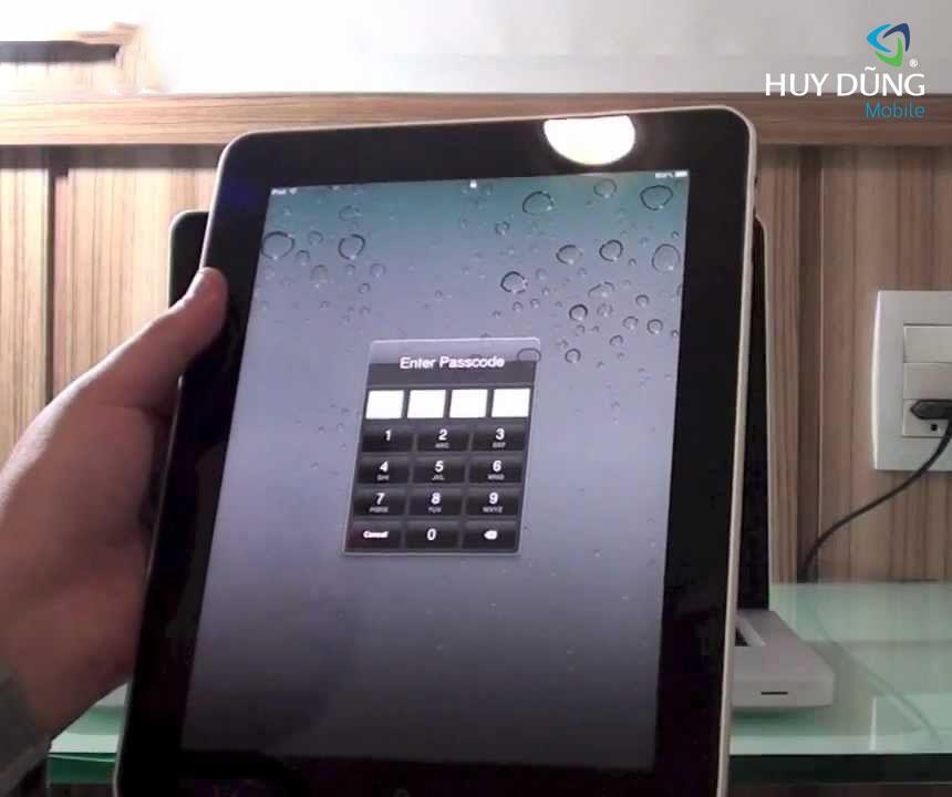 Trung tâm Mở khóa mật khẩu màn hình iPad – Remove password chữ số, hình vẽ uy tín tại HCM