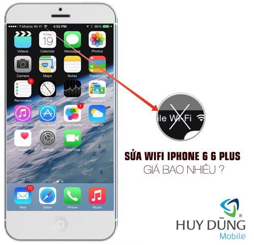 Cửa hàng chuyên sửa chữa iphone 6 lỗi không bắt được sóng wifi giá rẻ tại TPHCM