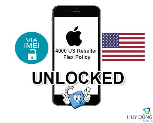 Nhận unlock mở mạng iPhone US Reseller Flex Policy uy tín giá rẻ tại TPHCM